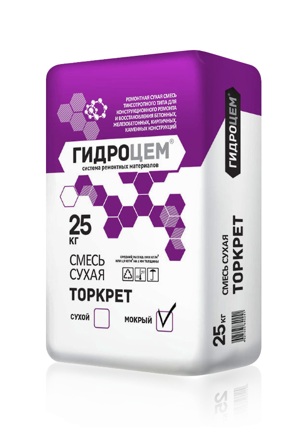 Состав Гидроцем ТОРКРЕТ М